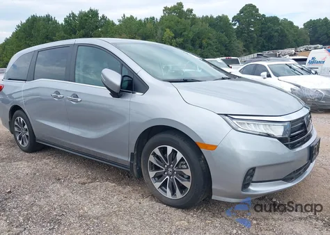 2024 Honda Odyssey Ex-L z USA, uszkodzony, nr VIN 5FNRL6H60RB008995